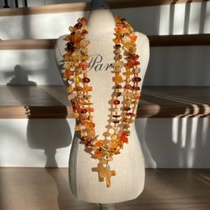 Cross Beaded necklace